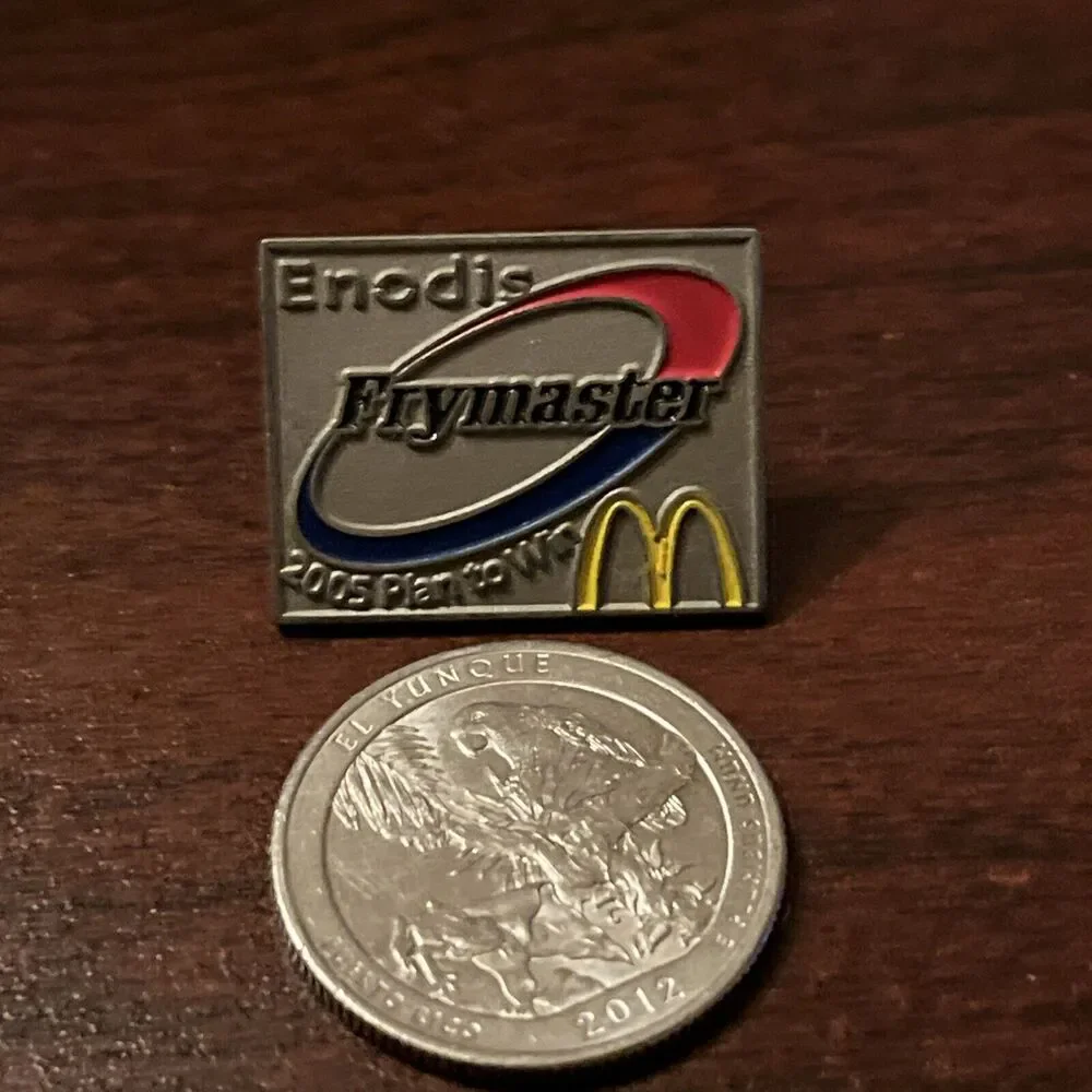 McDonald’s Enodis Frymaster 2005 Plan To Win Employee Lapel‎ Hat Pin